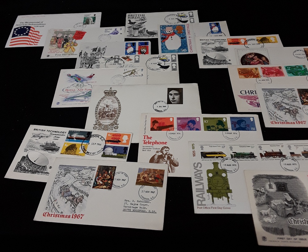 A collection of first day covers together with stamped ephemera. - Image 2 of 5