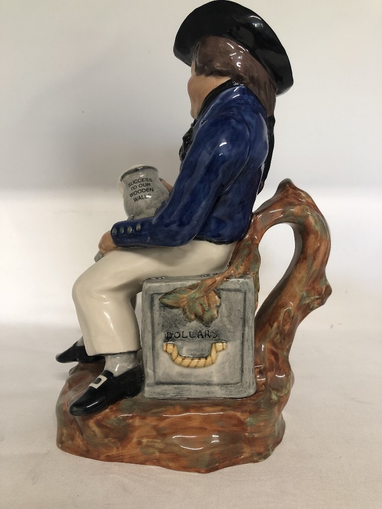 The American Sailor toby jug (from The Replica Collection) by Kevin Francis No76 of 250 made. - Image 4 of 5