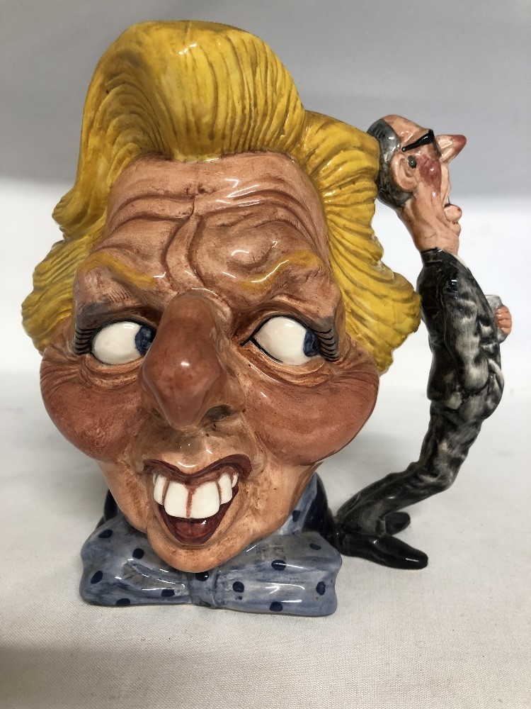 Margaret Thatcher Head toby jug – 1989 No 23 of 5000.