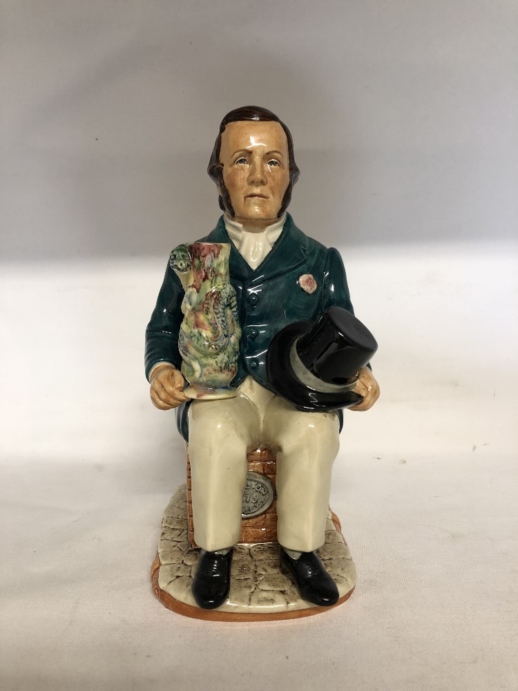 Sir Henry Doulton toby jug by Kevin Francis , No 50 of 350 made.