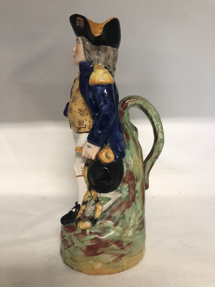 Lord Nelson Standing Toby Jug (circa 1890). - Image 5 of 6