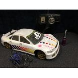 A petrol powered aTamiya Honda radio controlled car. AF