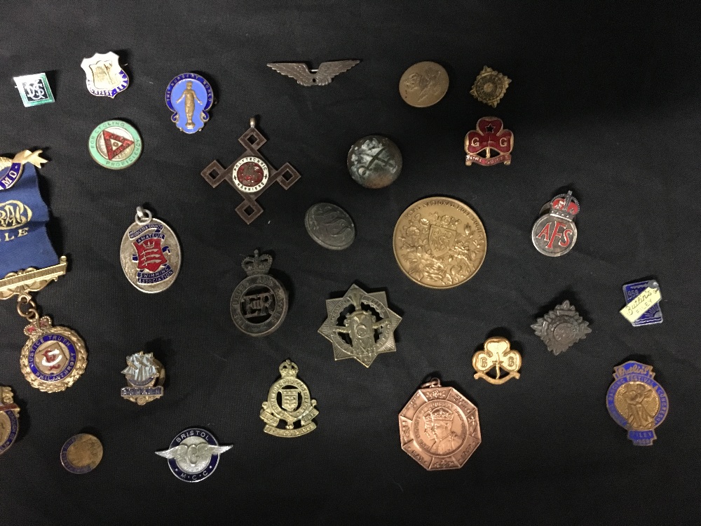 A large collection of military and enamel badges including Butlins, Bristol Motorcycle Club etc. - Image 3 of 3