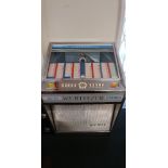 A Wurlitzer Stereo HiFi juke box. Fully restored and rechromed.