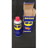 A retro style am/fm radio in the form of a can of WD-40. In original box.