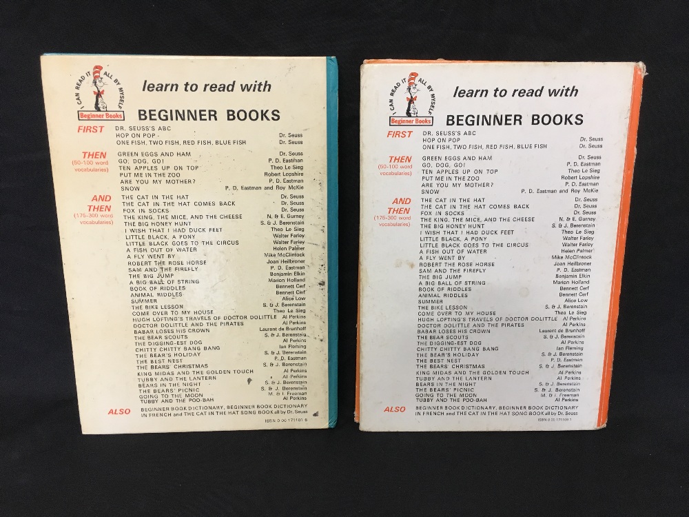 Two original books by Dr Seuss. - Image 2 of 4