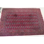 Tapis de style Boukara. 204 x 301 cm. -