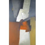 Hardy. Composition cubiste. Huile sur toile. 61 x 94 cm. -