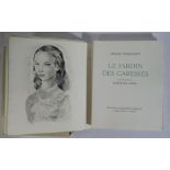 [LYDIS] - TOUSSAINT (Franz). - Le Jardin des caresses. Paris, Éditions Germaine [...]