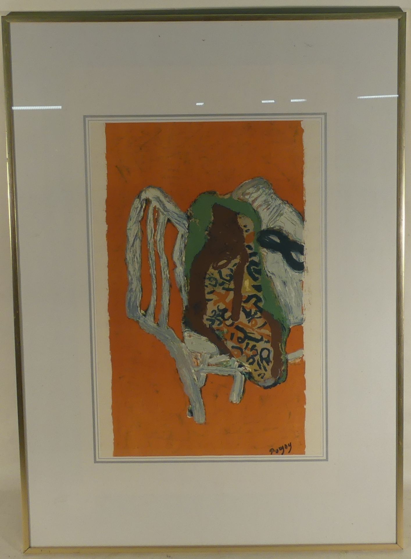 Jean Pougny (1892-1956). Composition. Lithographie couleur, signée du cachet et [...] - Bild 4 aus 4