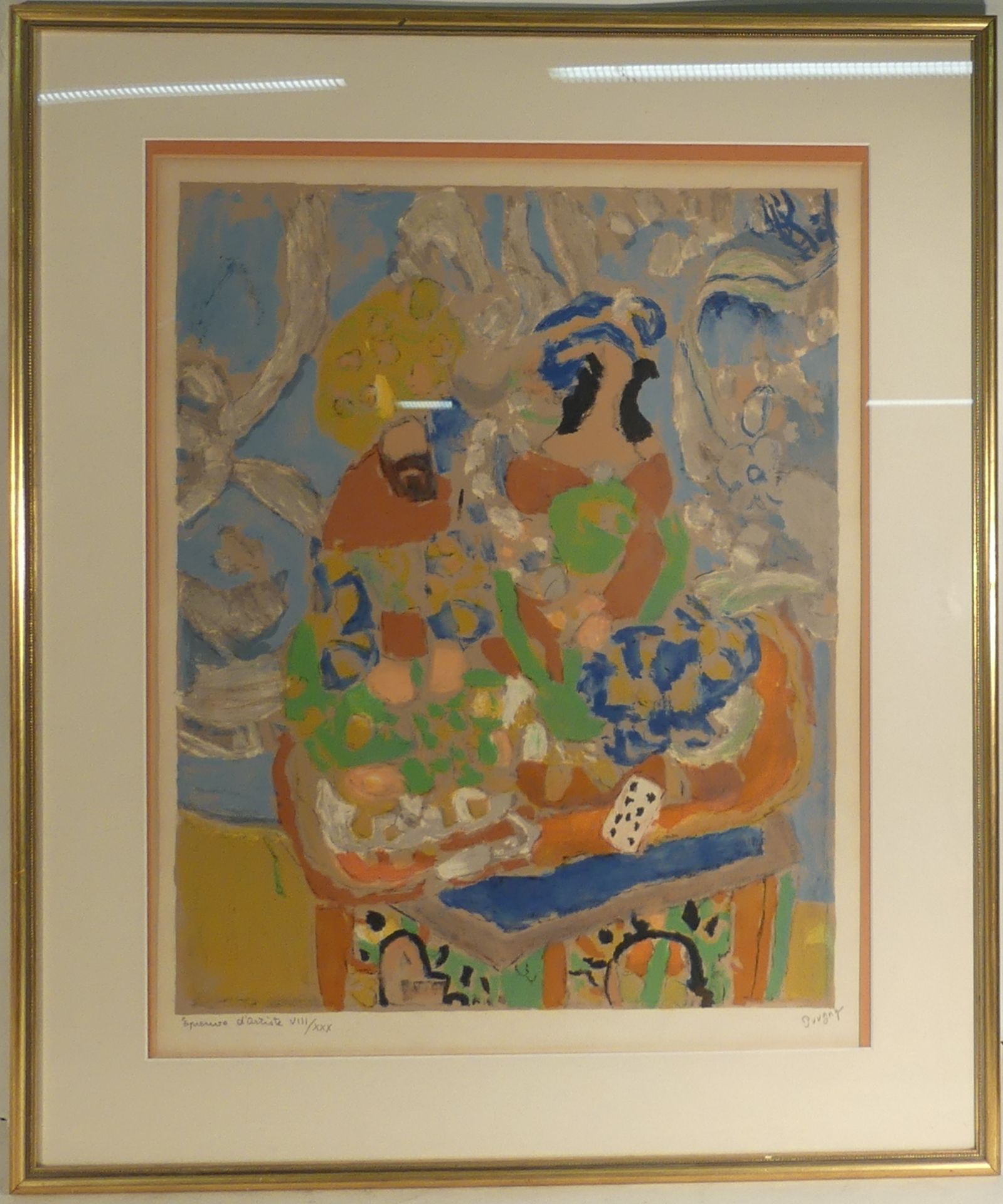 Jean Pougny (1892-1956). Composition. Lithographie couleur, signée et numérotée. [...] - Bild 2 aus 8