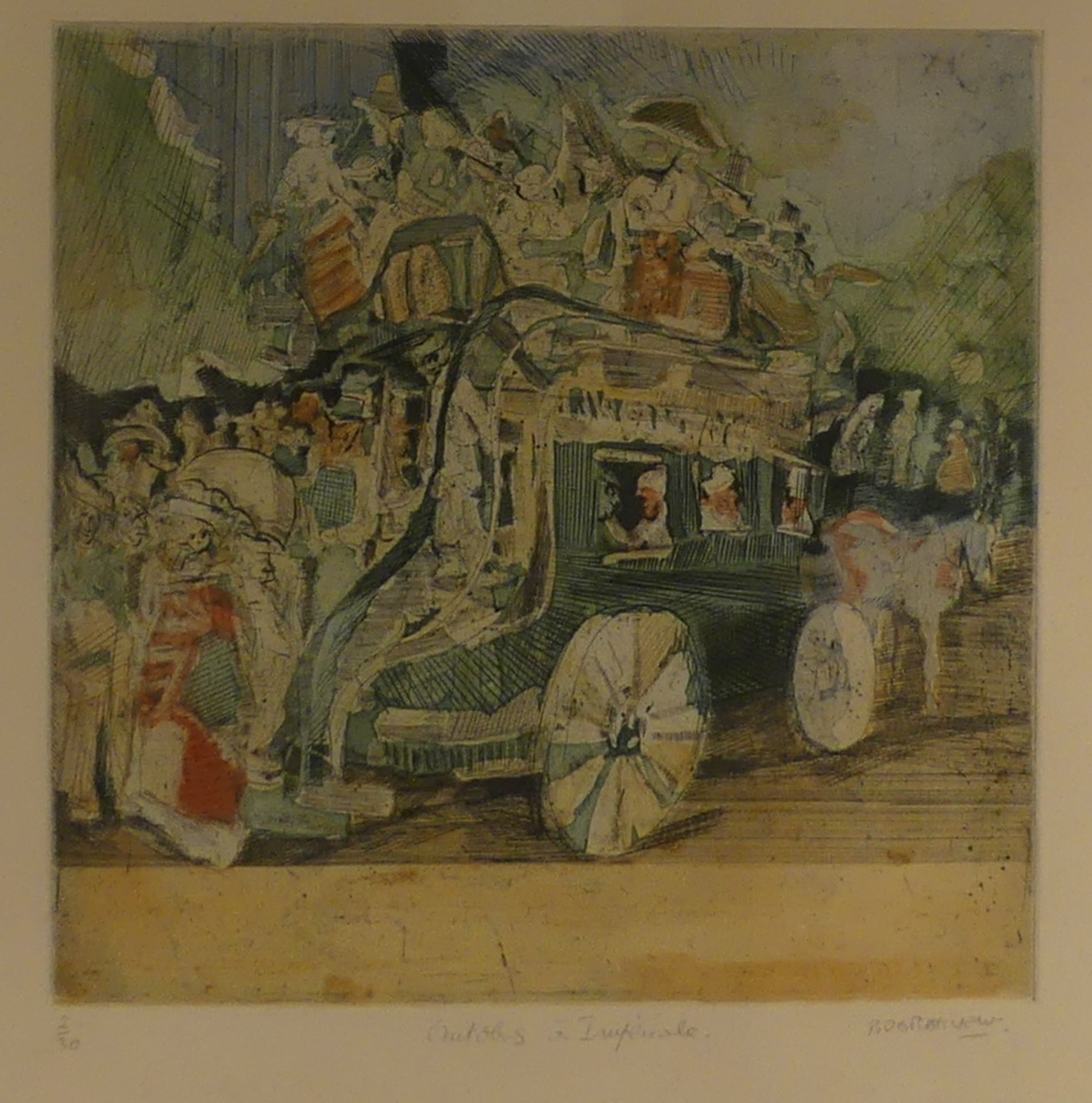 Jean Pougny (1892-1956). Composition. Lithographie couleur, signée et numérotée. [...] - Bild 7 aus 8