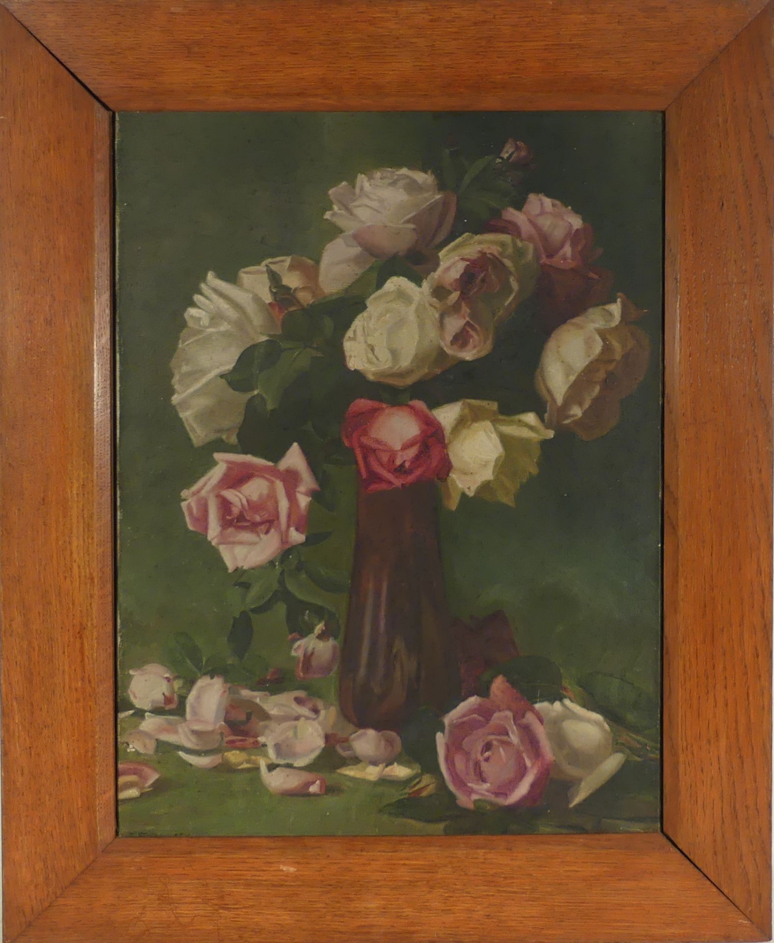 Joseph STEICHEN. Nature morte aux fleurs. Huile sur toile. Signée. 65 x 50 cm. Joint [...] - Bild 10 aus 12