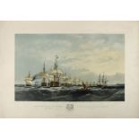 BRIERLY, Oswald Walters. The English and French fleets in the Baltic, 1854 ...