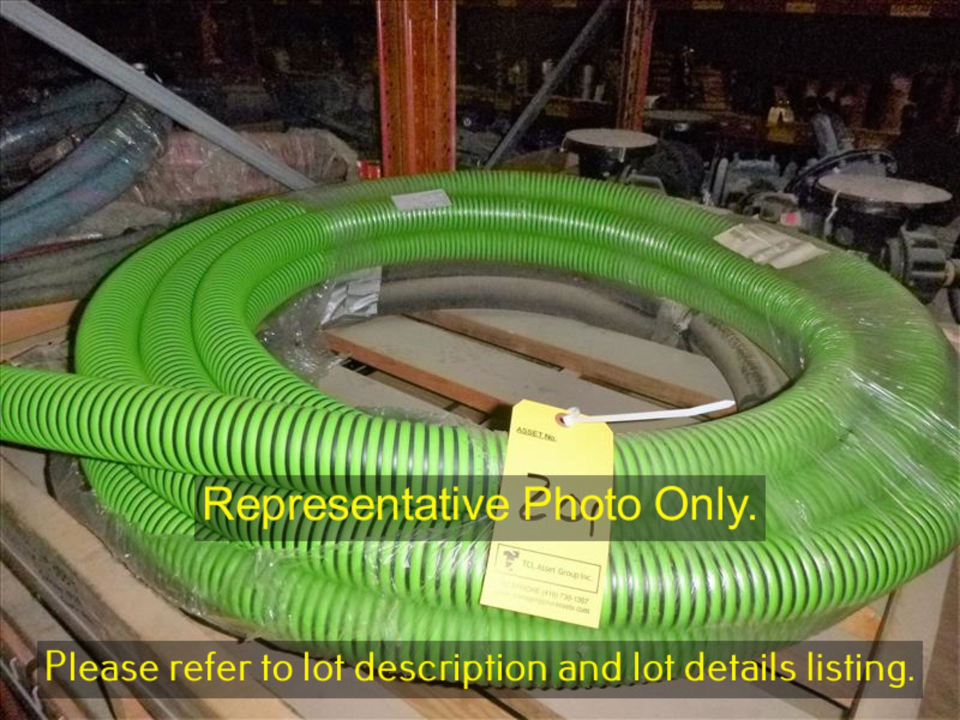 misc. hydraulic hose incl.: (50 ft.) 4WR BRAID 1-1/2IN 4000PSI; (600 ft.) 4WR BRAID 1-1/4IN 3000PSI; - Image 3 of 4