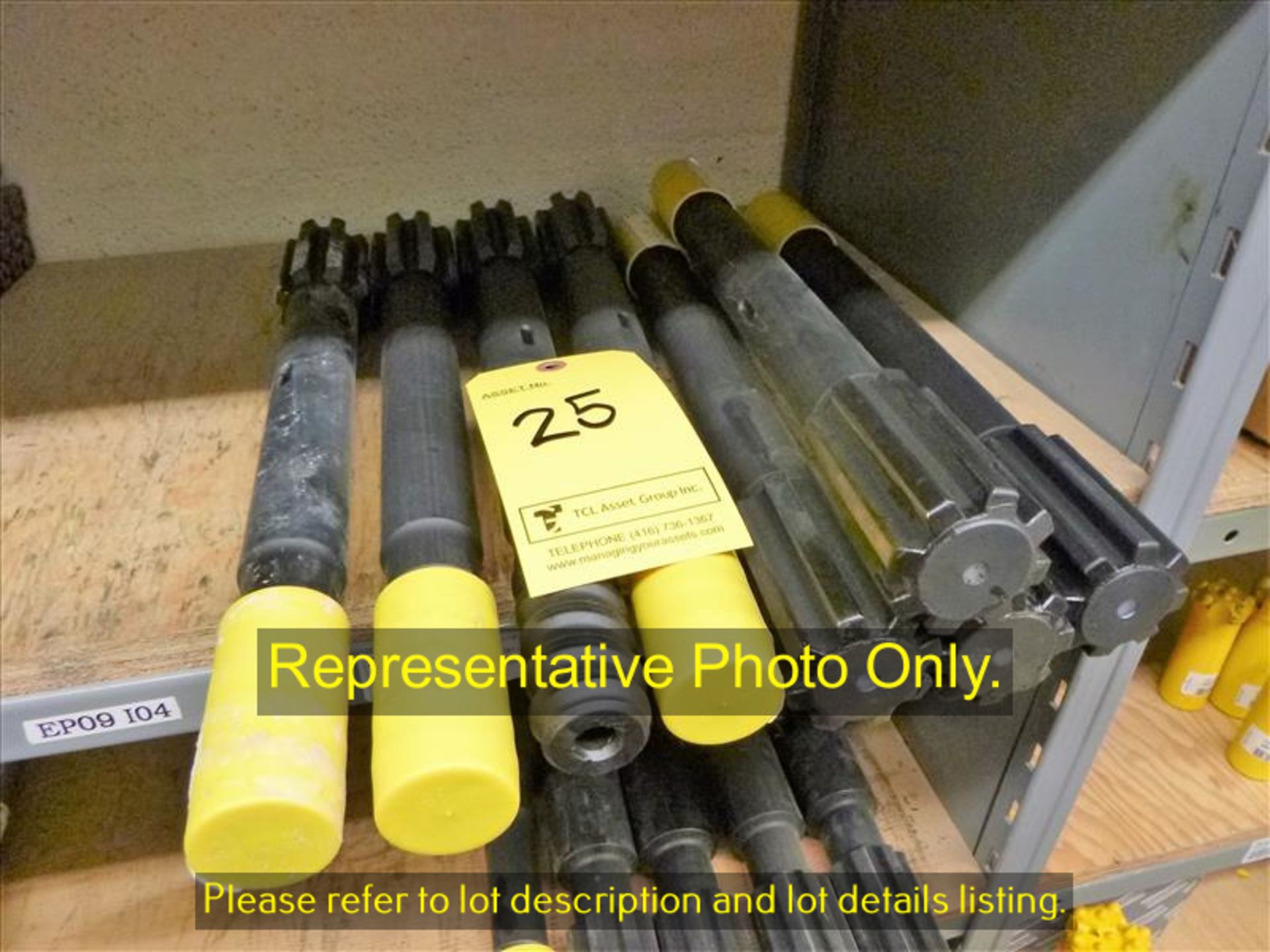 (8) ADAPTER SHANK 90516120 ATLAS COPCO [Items shown in original packaging may be delivered
