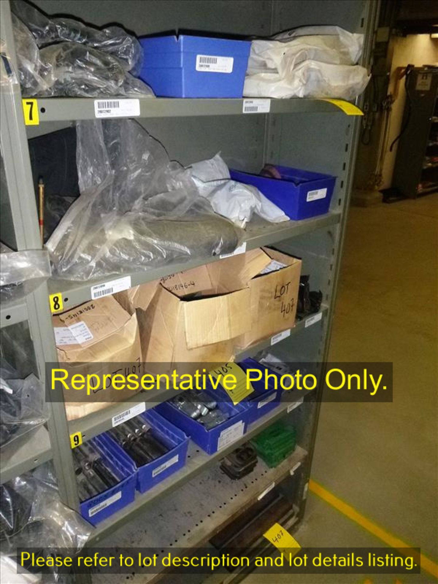 misc. material handling equipment spare parts, etc. (please see attached for detailed lot list. - Image 7 of 10