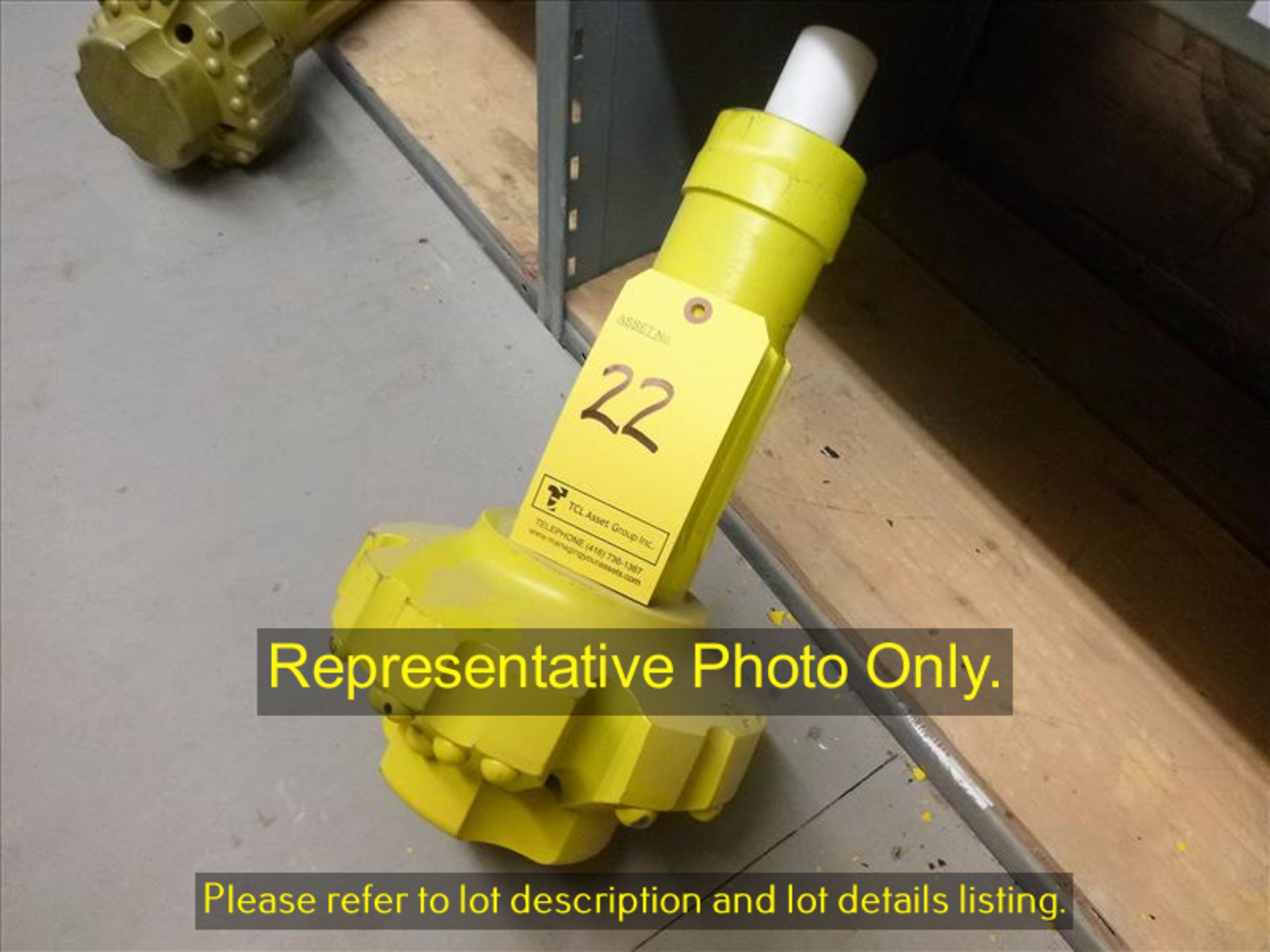 reamer bit, 6 in. to 10 in., p/n 90515042 [Items shown in original packaging may be delivered