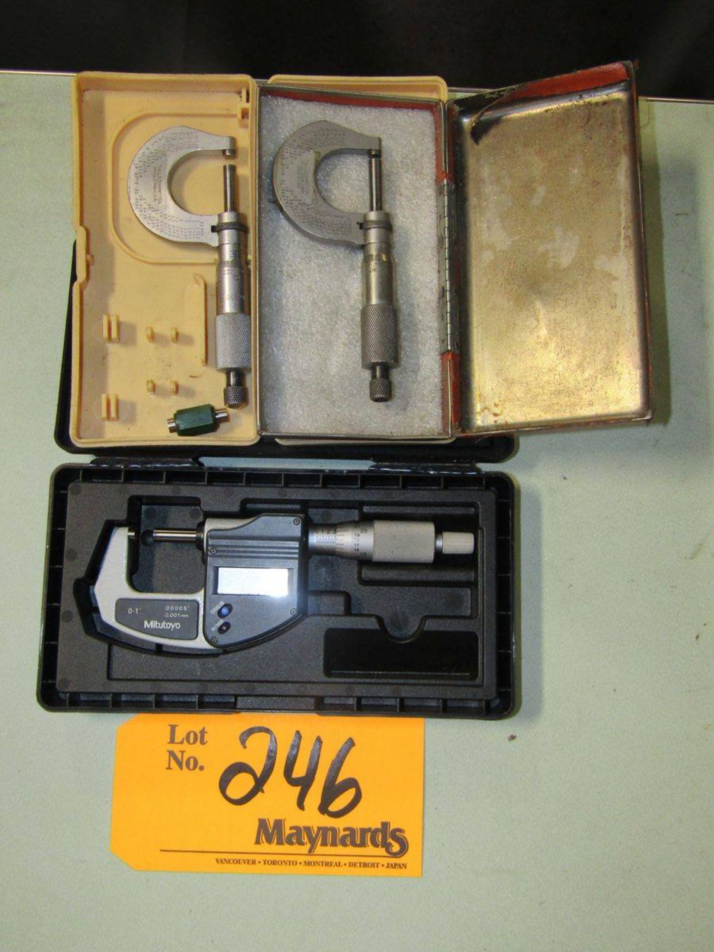 Mitutoyo 0-1" Micrometers