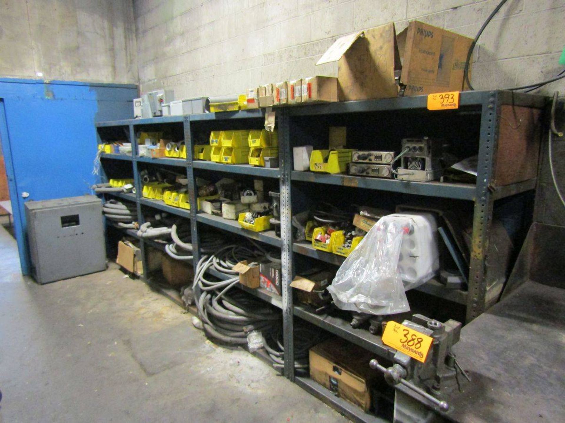 Adjustable Shelving Units w/ Contents