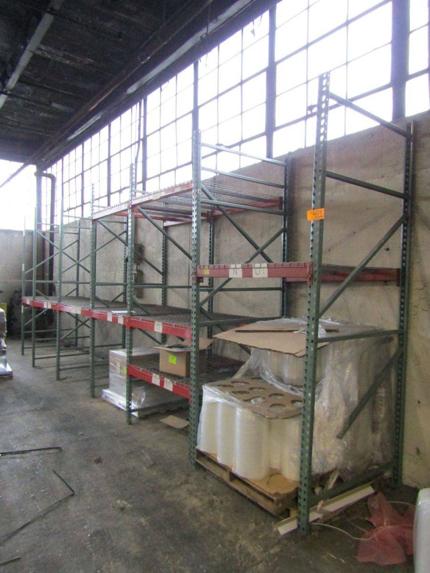 Sections of Pallet Racking