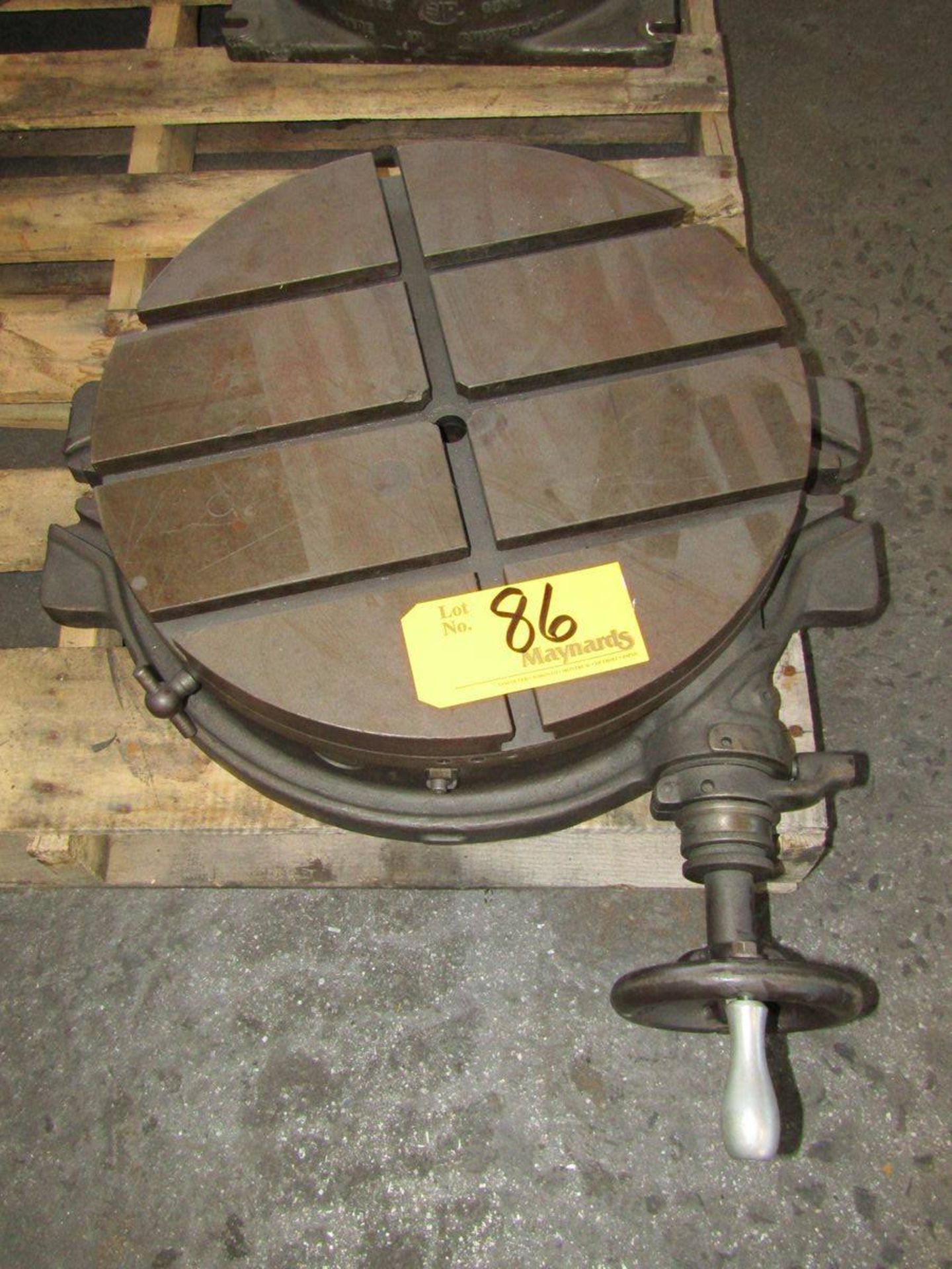 Brown & Sharpe 18" Rotary Table