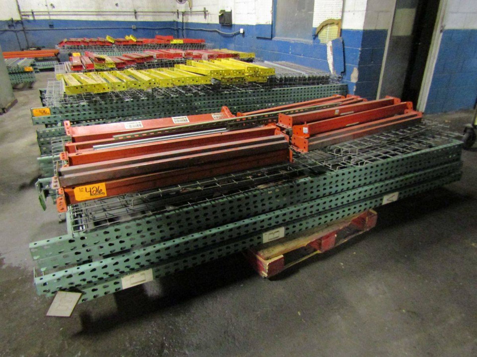 Lot of Dismantled Pallet Racking