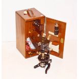 A Very Good Microscope in Case, W Watson and Sons Ltd, London'