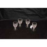 A Set of Four Waterford Crystal Glasses