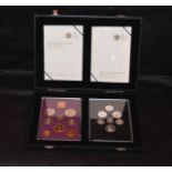 A Cased 2008 Uk Coin Set