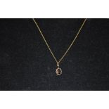 A 9ct Gold Pendant