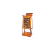 A Very Nice Inlaid Mahogany Small Display Cabinet