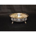 A Victorian Embossed Silver Bowl, London 1880, Robert Harper