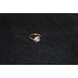 A 9ct Gold Diamond Cluster Ring, diamonds 0.33ct