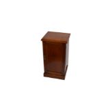 A Mahogany Panel Door Bedside Cabinet