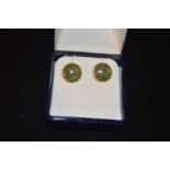 A Pair of 9ct Gold Earrings