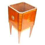 A Very Fine Inlaid Mahogany Planter