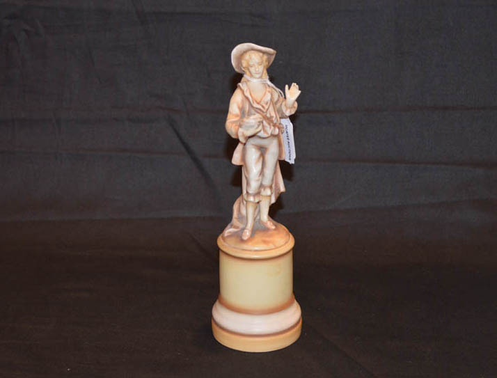 A Porcelain Figurine of A Young Gent