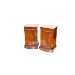 A Very Nice Pair of Mahogany Bedside Cabinets