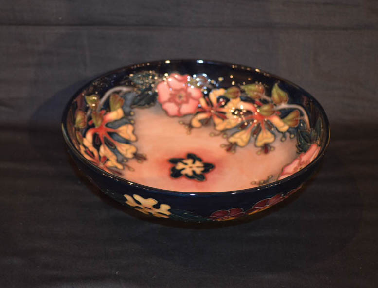 A Large Circular Moorcroft Bowl