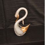 An Art Glass Figurine 'Swan'