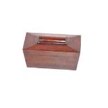 A Very Nice Mahogany Fitted Tea Caddy