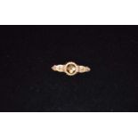 A New Victorian 15ct Gold and Diamond Brooch