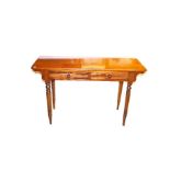 A Nice Mahogany Slimline Hall Table