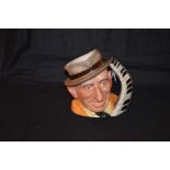 A Royal Doulton Masked Jug 'Jimmy Durante'