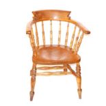 A Beechwood Captains Chair