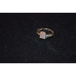 An 18ct Gold Diamond Cluster Ring, Diamond Approximately 0.75ct
