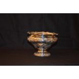 A Large Silver Rose Bowl, Sheffield 1900, Henry Atkins