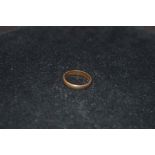 A 9ct Gold Wedding Band