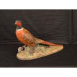 A Hand Painted Figurine 'Pheasant'